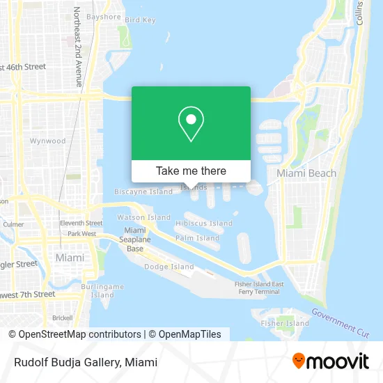 Rudolf Budja Gallery map