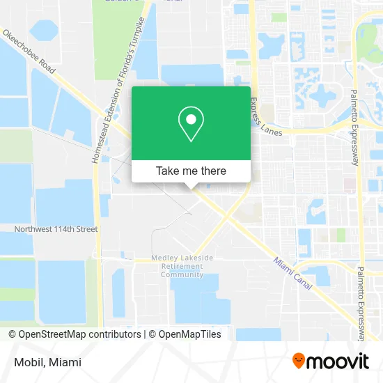 Mobil map