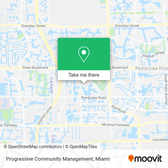 Progressive Community Management map