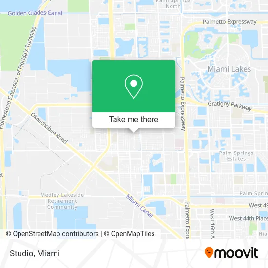 Studio map