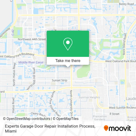 Experts Garage Door Repair Installation Process map