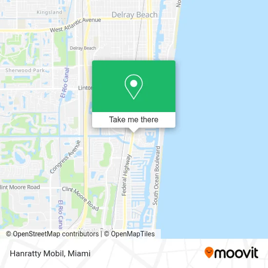 Hanratty Mobil map