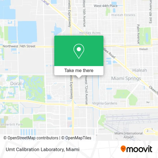 Umt Calibration Laboratory map