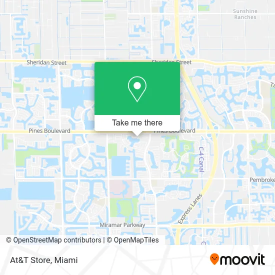 At&T Store map