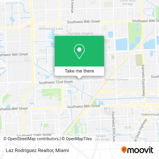 Laz Rodriguez Realtor map