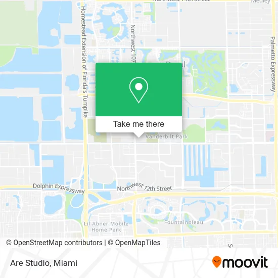 Are Studio map