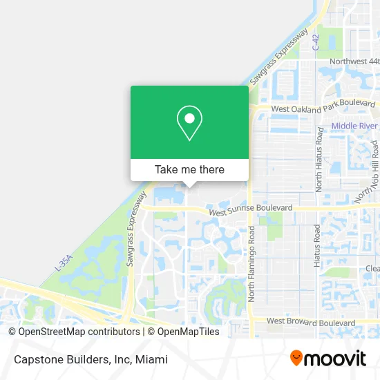 Capstone Builders, Inc map