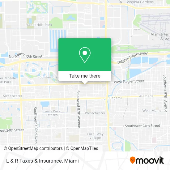 L & R Taxes & Insurance map