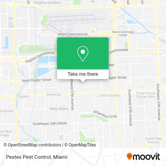 Pextex Pest Control map