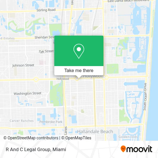 R And C Legal Group map