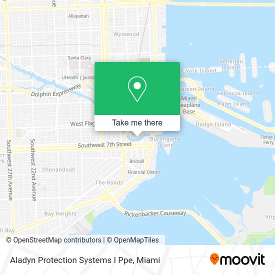 Aladyn Protection Systems I Ppe map