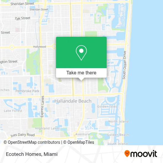 Ecotech Homes map