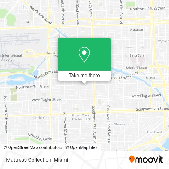 Mattress Collection map