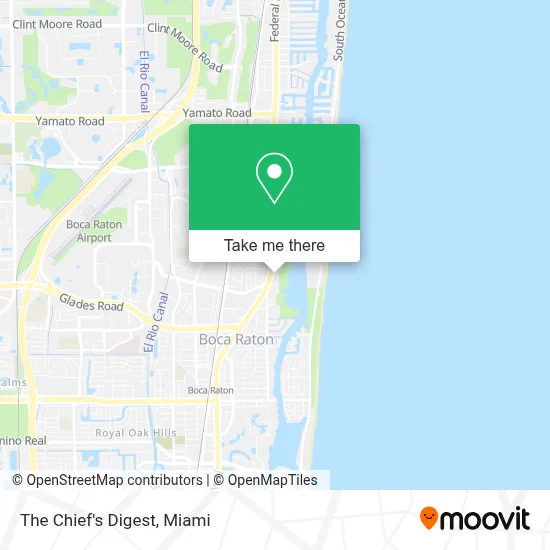 The Chief's Digest map