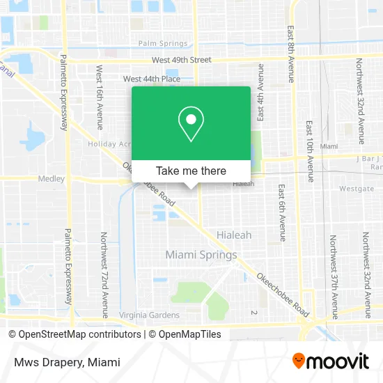 Mws Drapery map