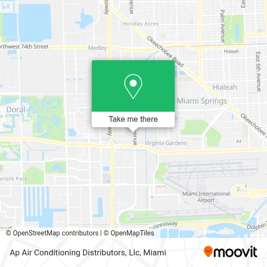 Ap Air Conditioning Distributors, Llc map