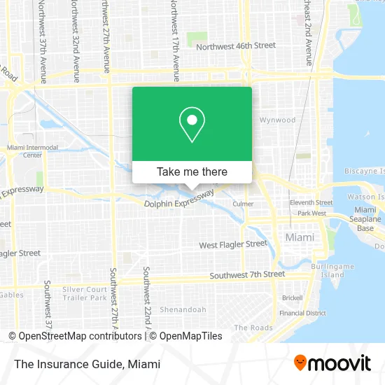 The Insurance Guide map