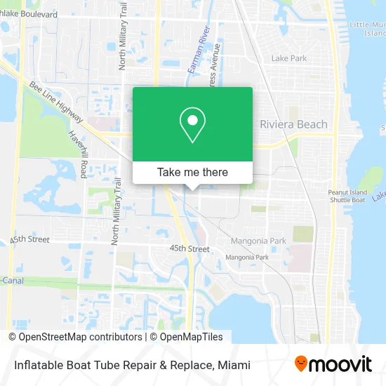 Inflatable Boat Tube Repair & Replace map