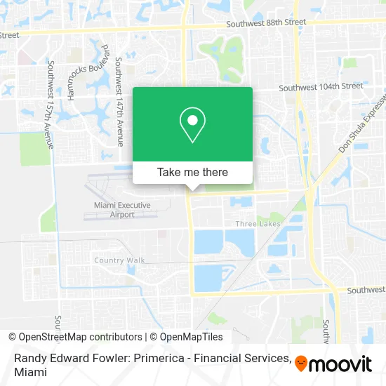 Randy Edward Fowler: Primerica - Financial Services map