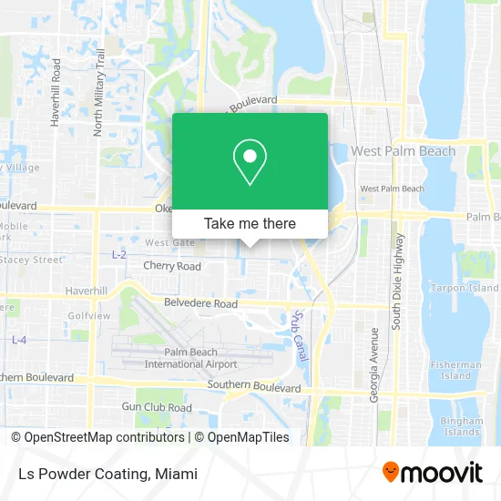 Ls Powder Coating map