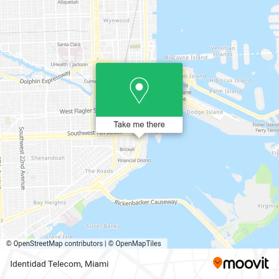 Identidad Telecom map