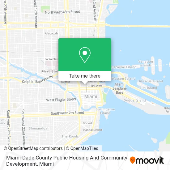 Miami-Dade County Public Housing And Community Development map