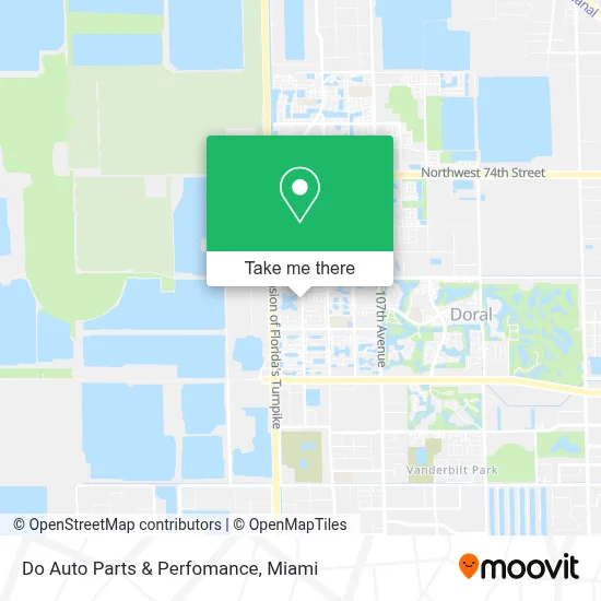 Do Auto Parts & Perfomance map