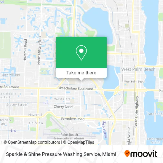 Sparkle & Shine Pressure Washing Service map