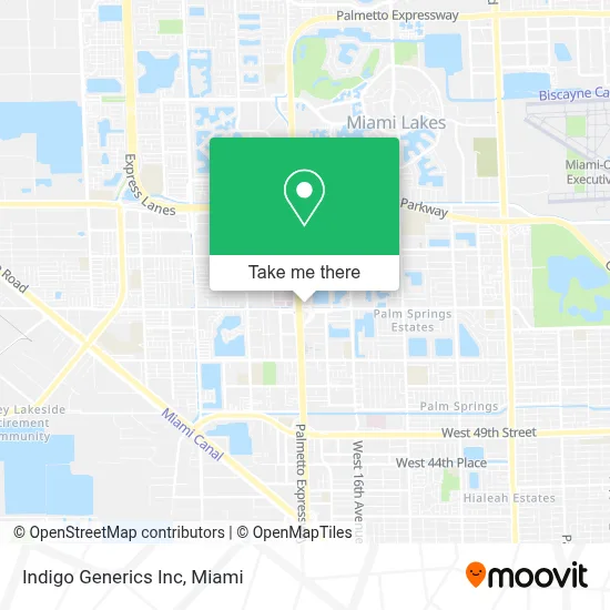Indigo Generics Inc map