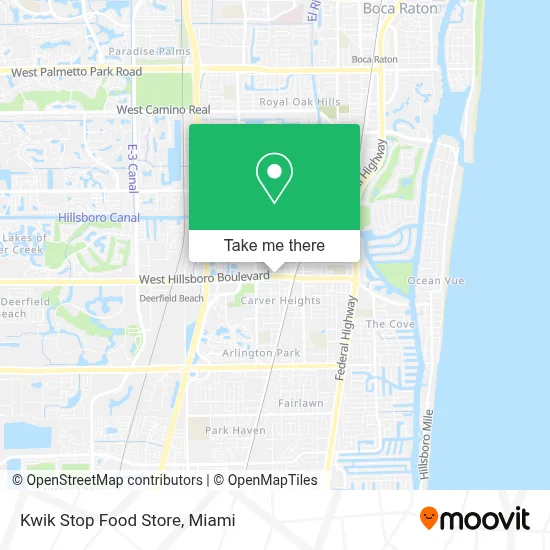 Kwik Stop Food Store map