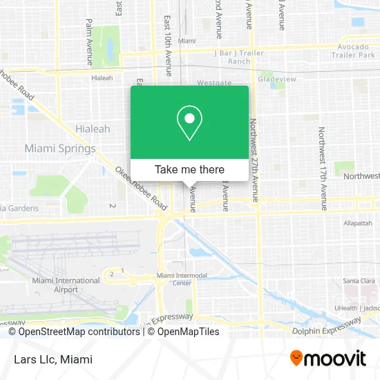 Lars Llc map