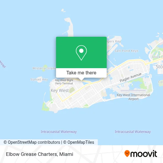 Elbow Grease Charters map