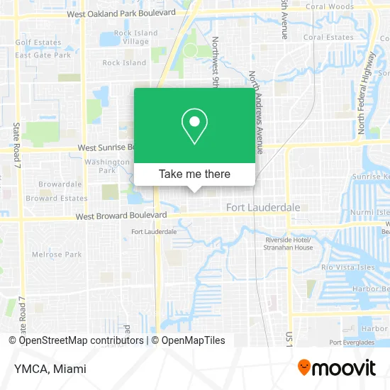 Ymca map