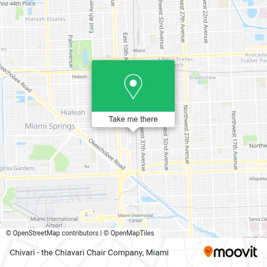 Chivari - the Chiavari Chair Company map