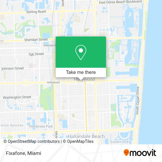 Fixafone map