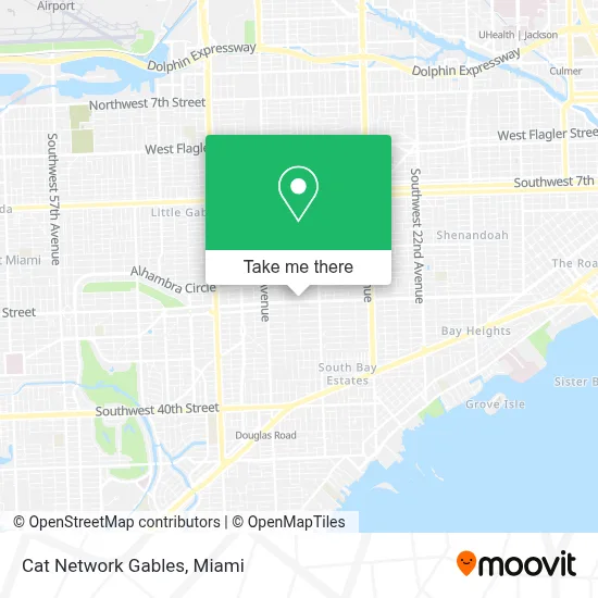 Cat Network Gables map