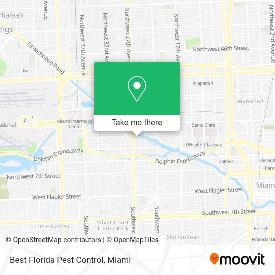 Best Florida Pest Control map