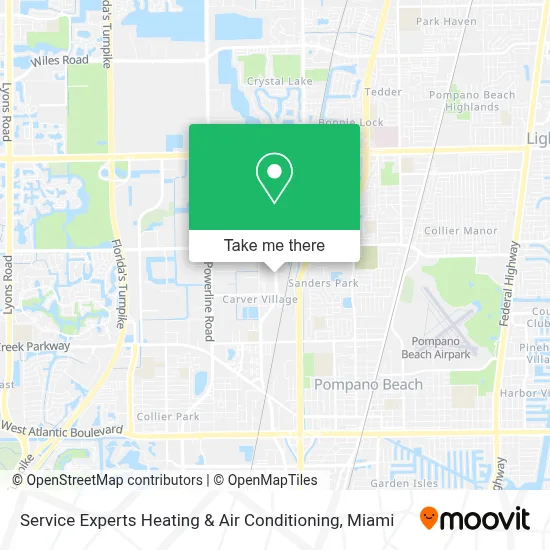Service Experts Heating & Air Conditioning map