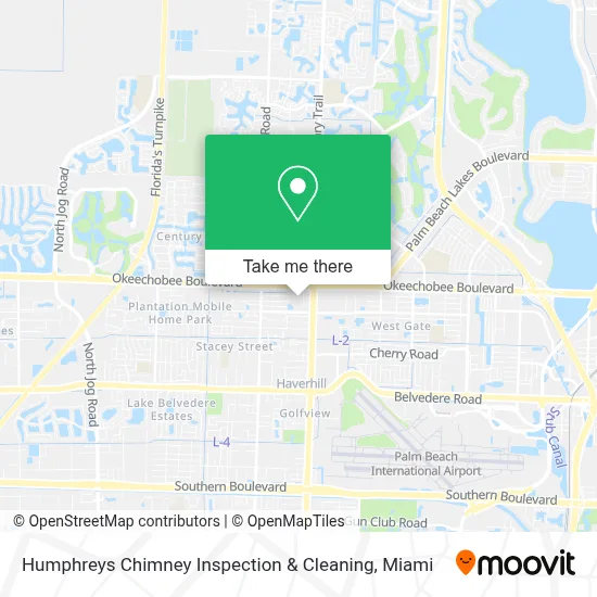 Humphreys Chimney Inspection & Cleaning map