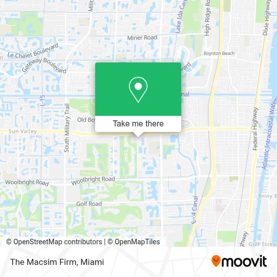 The Macsim Firm map