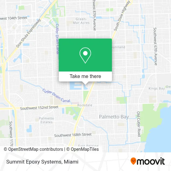Summit Epoxy Systems map