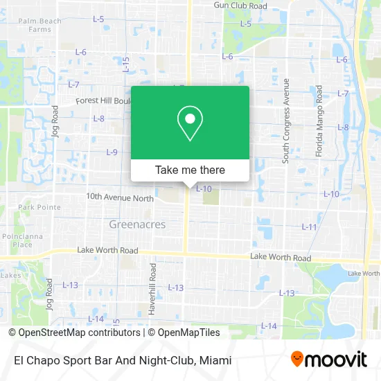 El Chapo Sport Bar And Night-Club map