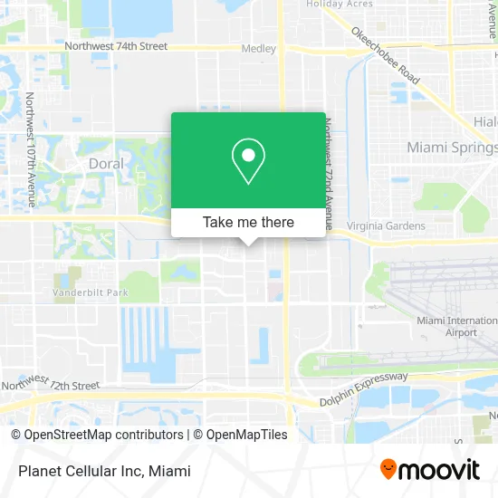 Planet Cellular Inc map