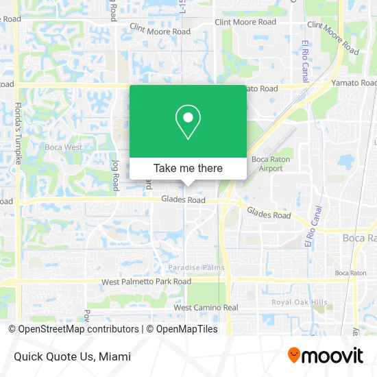 Quick Quote Us map