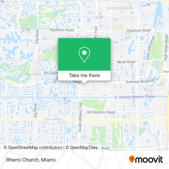 Rhemi Church map