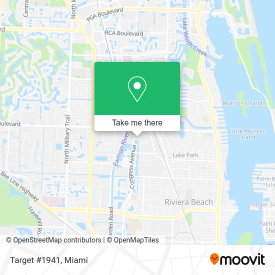 Target #1941 map