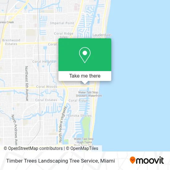 Timber Trees Landscaping Tree Service map