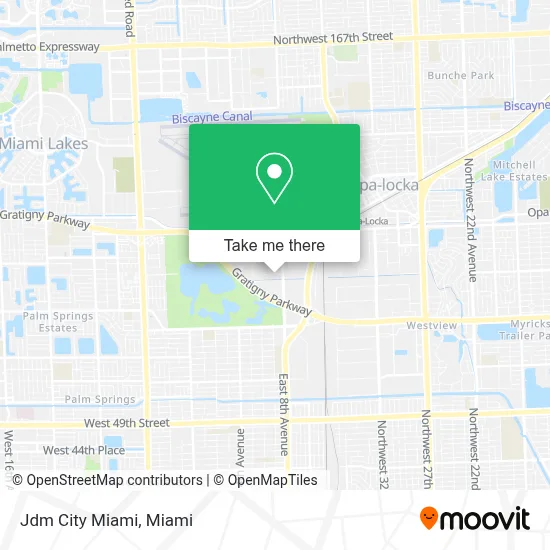 Jdm City Miami map