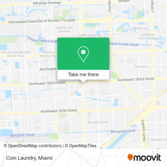 Coin Laundry map