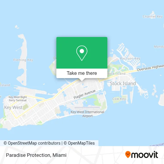 Paradise Protection map